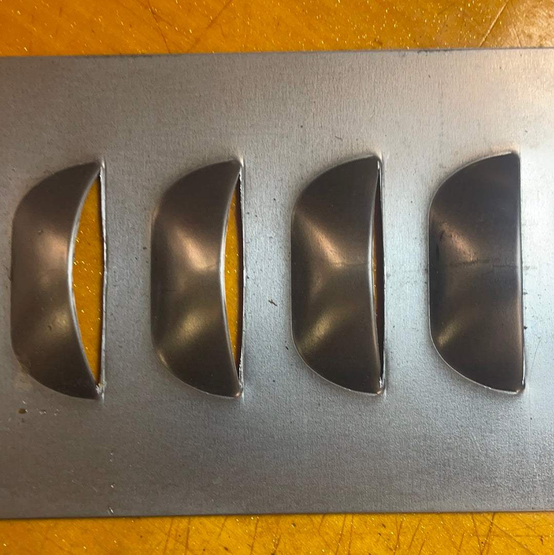 Dragon scales 2” dome style Louver strip – Tuck Industries